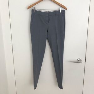Theory grey-blue suit pants